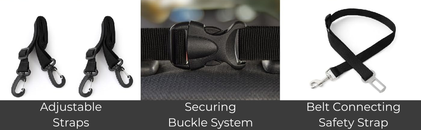 Heavy-Duty Dog Back Seat Cover