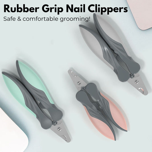 Rubber Grip Nail Clippers